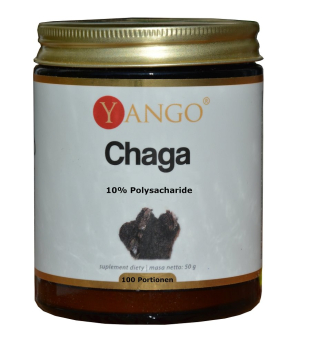 Chaga medicinal mushroom extract, 50g can, 10% polysaccharides, for the immune system, accompanying stomach, intestinal tumors, skin cancer, lung cancer, for the liver, pancreas